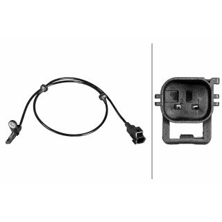 Jutiklis, rato greitis HELLA 6PU 358 216-381