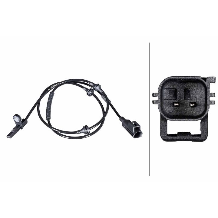 Jutiklis, rato greitis HELLA 6PU 358 216-421