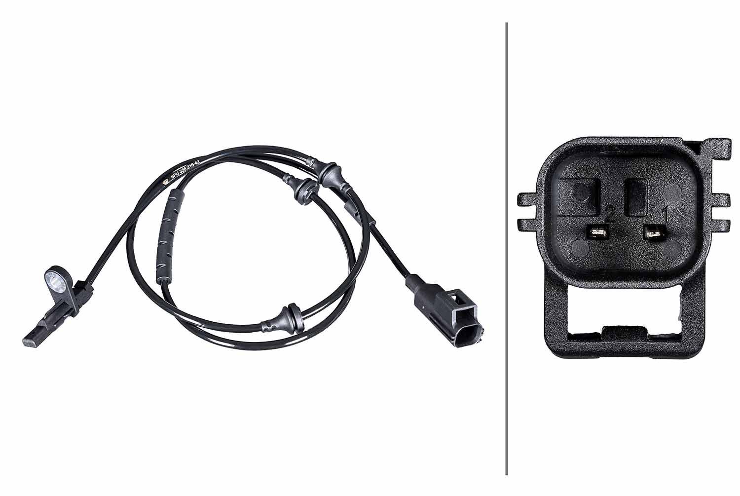 Jutiklis, rato greitis HELLA 6PU 358 216-421