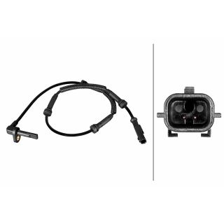 Jutiklis, rato greitis HELLA 6PU 358 216-581