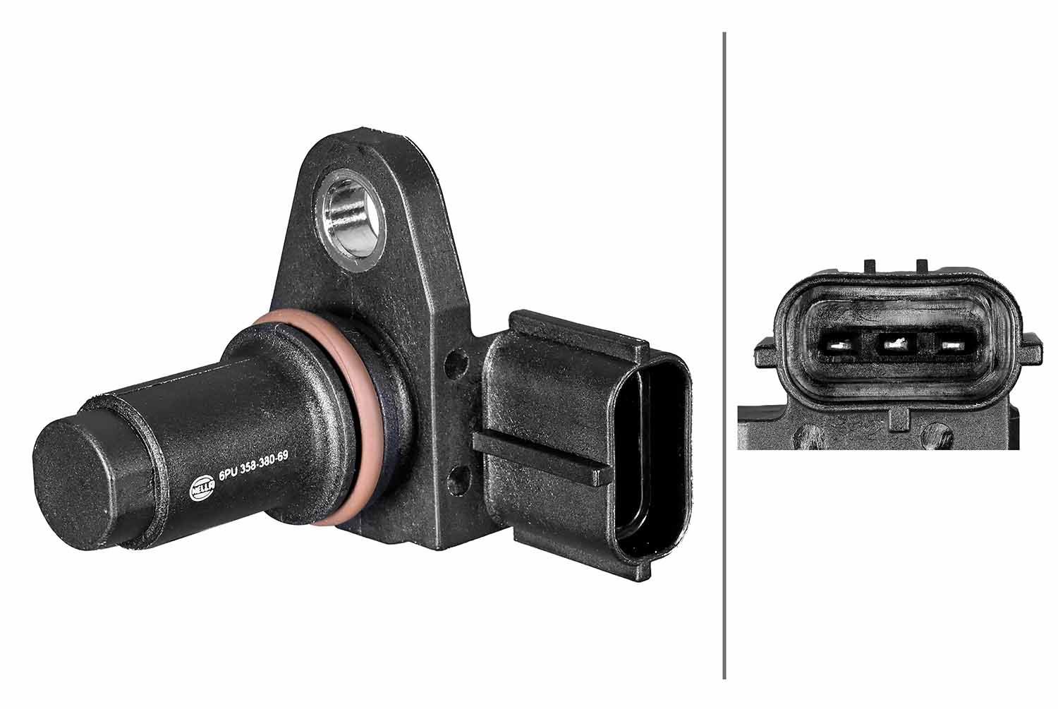 Jutiklis, skirstomojo veleno padėtis HELLA 6PU 358 380-691