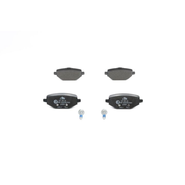 Stabdžių trinkelių rinkinys, diskinis stabdys ATE 13.0470-2656.2