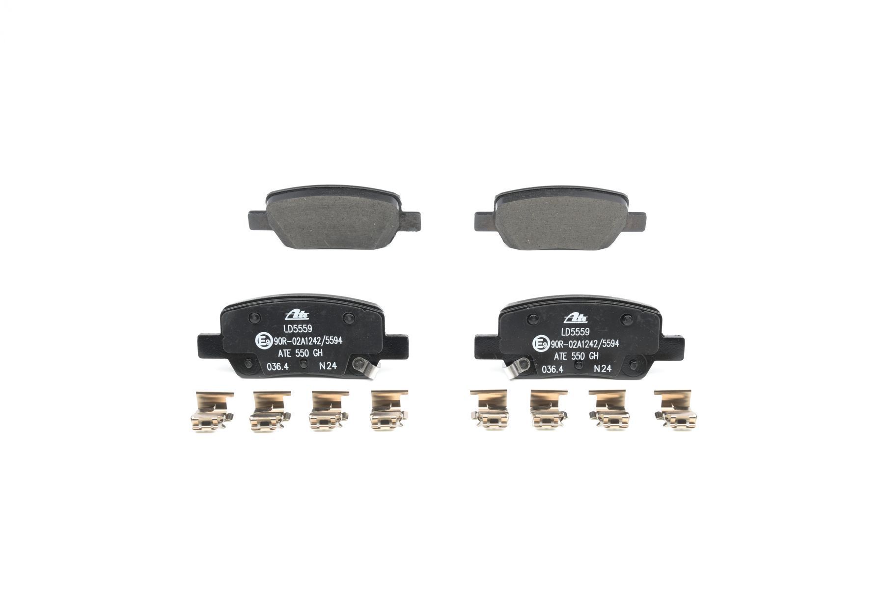 Stabdžių trinkelių rinkinys, diskinis stabdys ATE 13.0470-5559.2