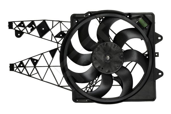 Ventiliatorius, radiatoriaus HART 642 680