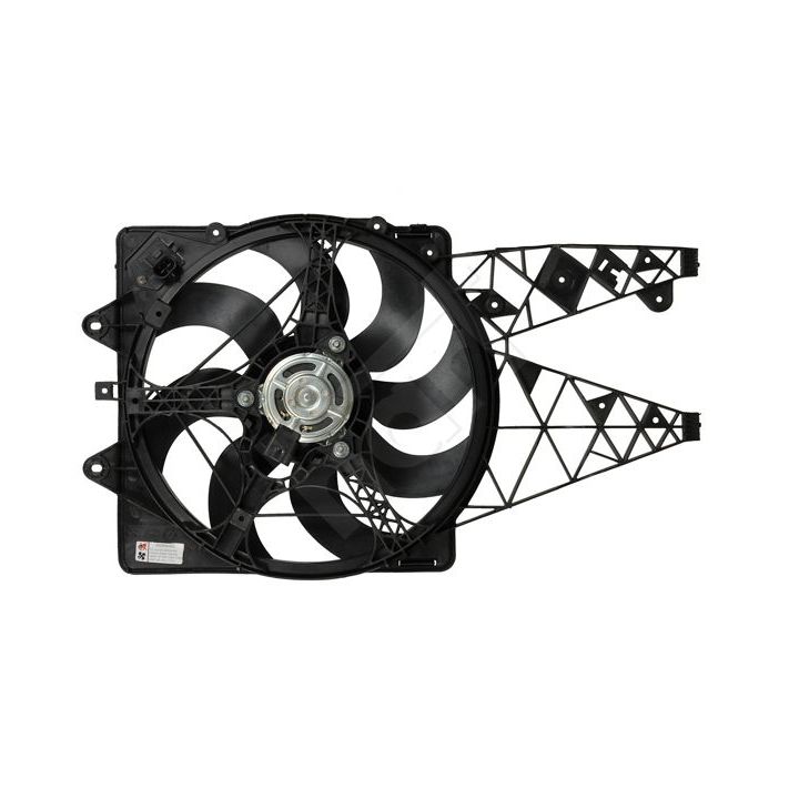 Ventiliatorius, radiatoriaus HART 642 680