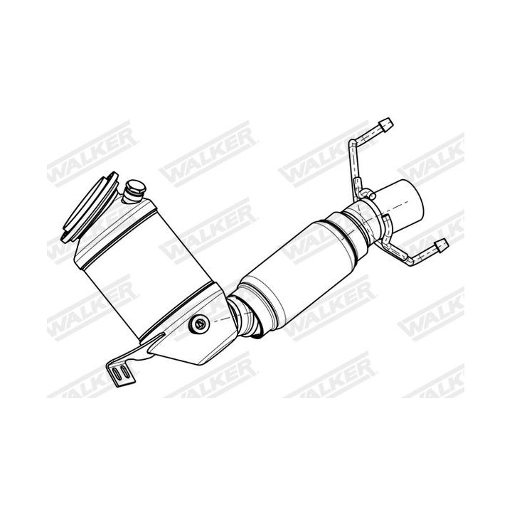 Katalizatoriaus keitiklis WALKER 28924
