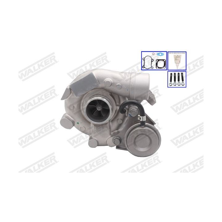 Kompresorius, įkrovimo sistema WALKER 59062M-PW