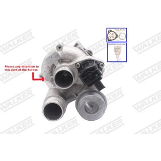 Kompresorius, įkrovimo sistema WALKER 59157B-PW