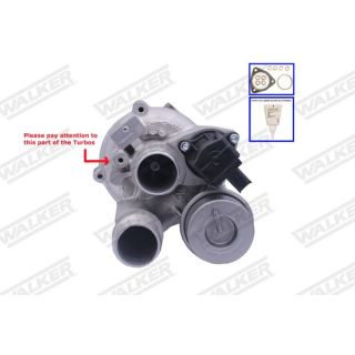 Kompresorius, įkrovimo sistema WALKER 59218B-PW