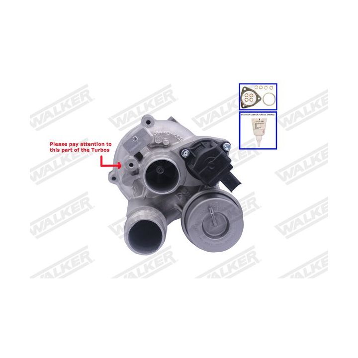 Kompresorius, įkrovimo sistema WALKER 59218B-PW