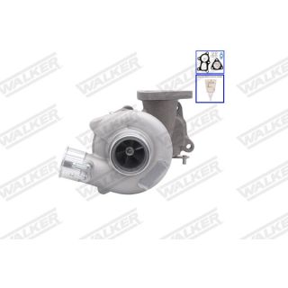 Kompresorius, įkrovimo sistema WALKER 59233M-PW