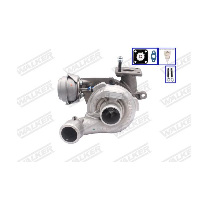 Kompresorius, įkrovimo sistema WALKER 59249G-PV