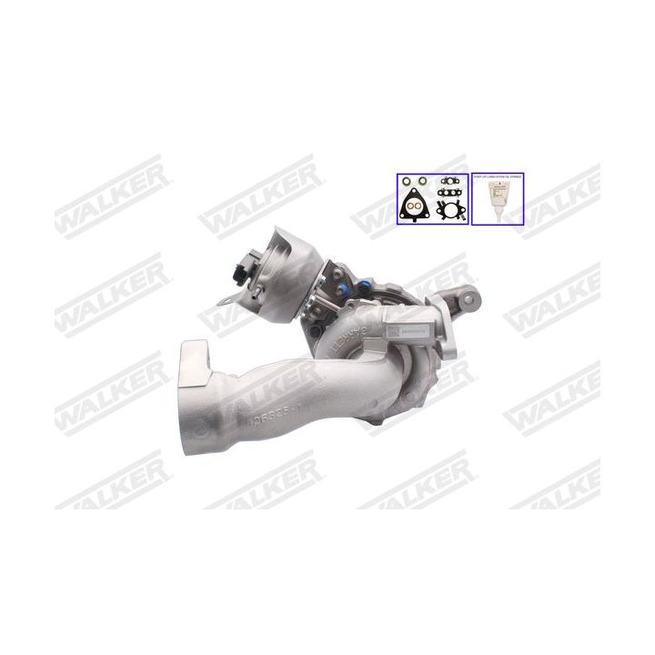 Kompresorius, įkrovimo sistema WALKER 59283G-PV