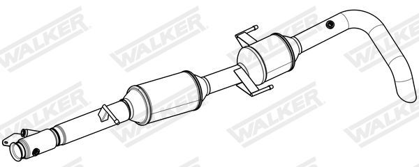 SCR katalizatorius WALKER 96020