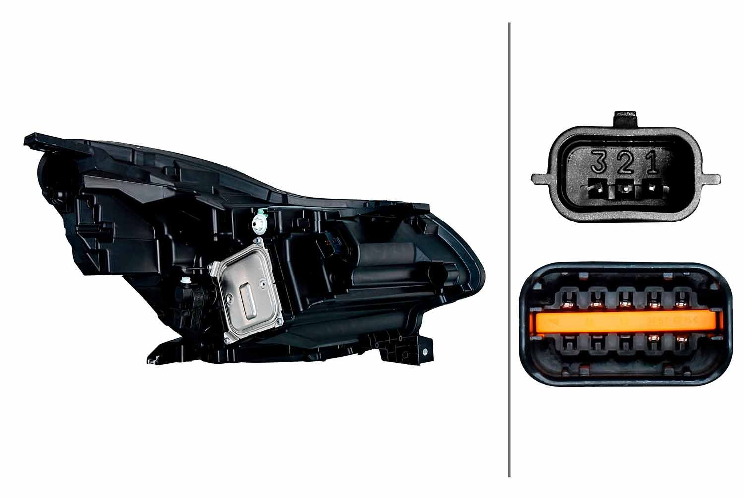 Priekinis žibintas HELLA 1LX 013 930-631