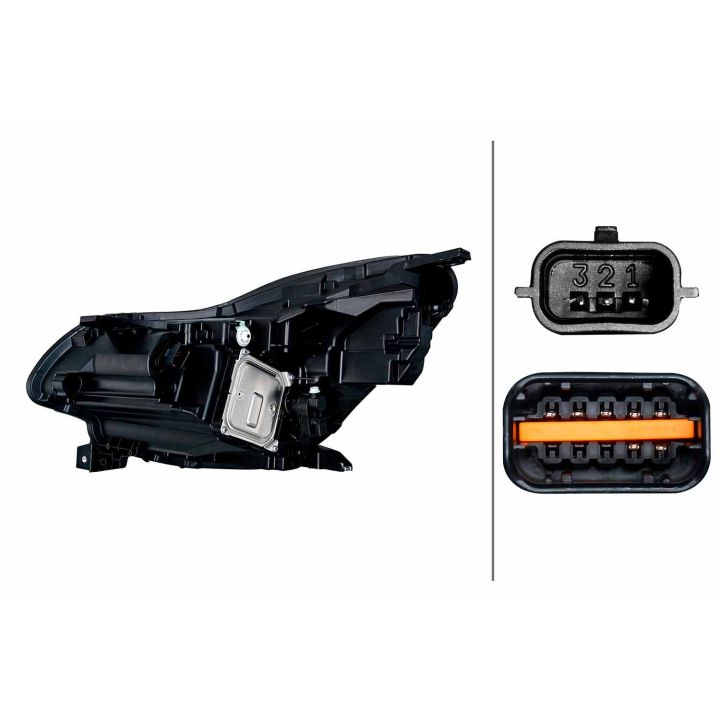 Priekinis žibintas HELLA 1LX 013 930-641