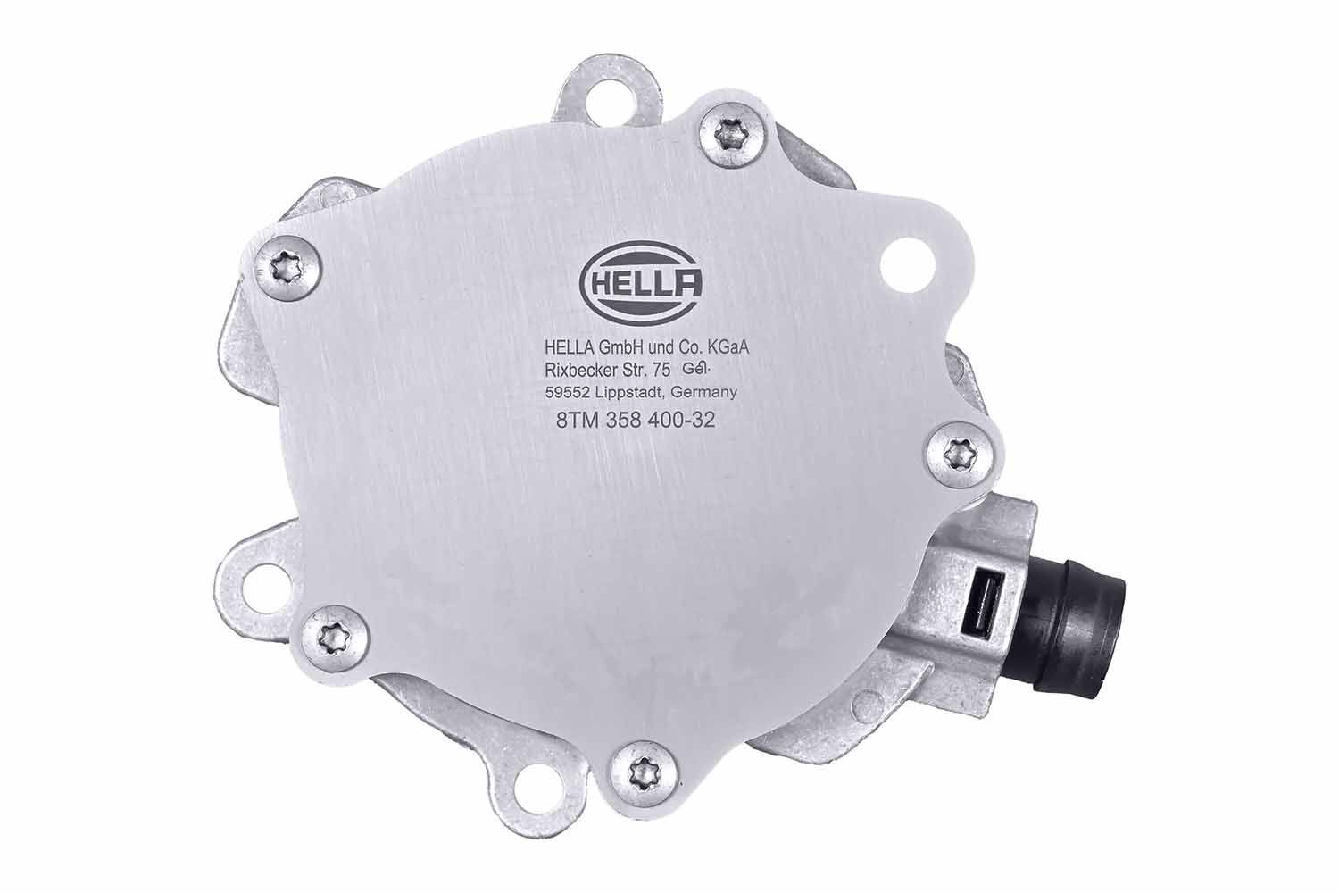 Vakuumo siurblys, stabdymo įrenginys HELLA 8TM 358 400-321