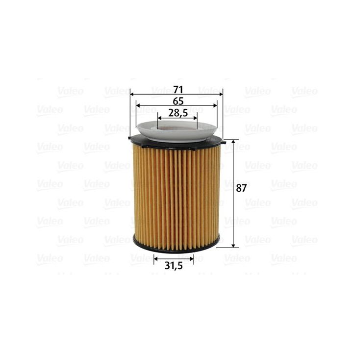 Alyvos filtras VALEO 586618