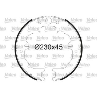 Stabdžių trinkelių komplektas VALEO 564235