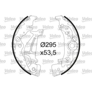 Stabdžių trinkelių komplektas VALEO 564237