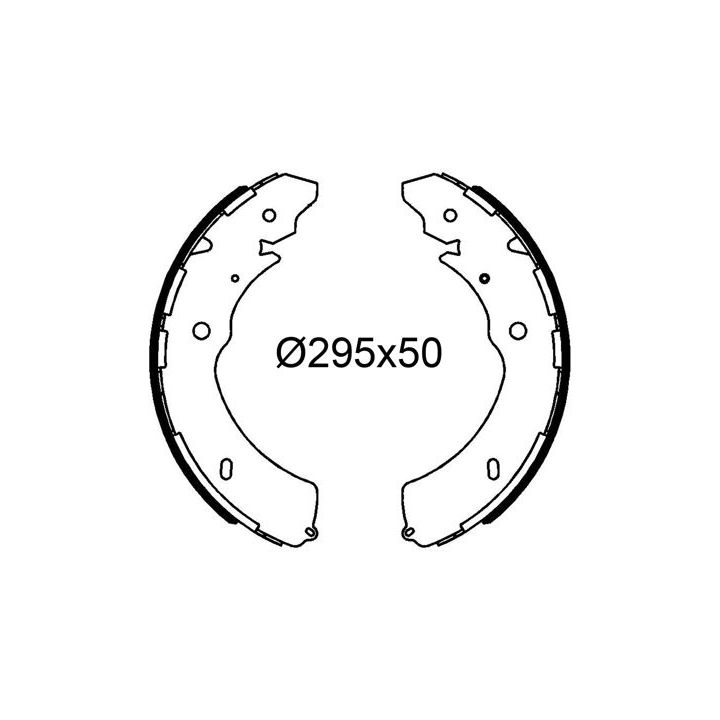 Stabdžių trinkelių komplektas VALEO 564291