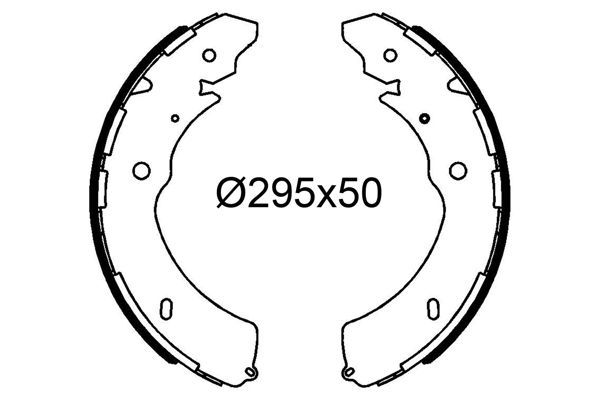 Stabdžių trinkelių komplektas VALEO 564291