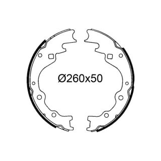 Stabdžių trinkelių komplektas VALEO 564297