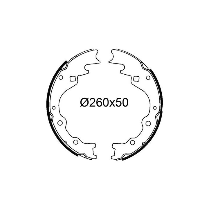 Stabdžių trinkelių komplektas VALEO 564297