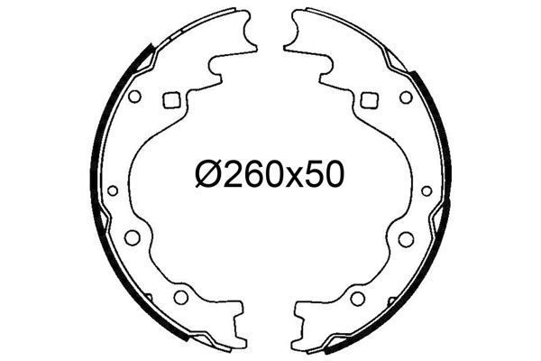 Stabdžių trinkelių komplektas VALEO 564297