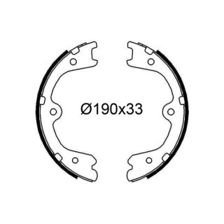 Stabdžių trinkelių komplektas VALEO 564309