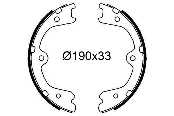 Stabdžių trinkelių komplektas VALEO 564309