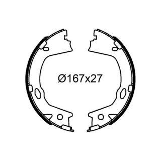 Stabdžių trinkelių komplektas VALEO 564315