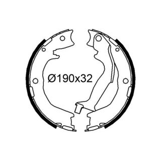 Stabdžių trinkelių komplektas VALEO 564324