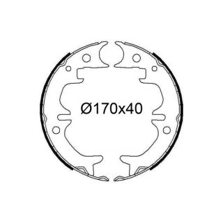 Stabdžių trinkelių komplektas VALEO 564326