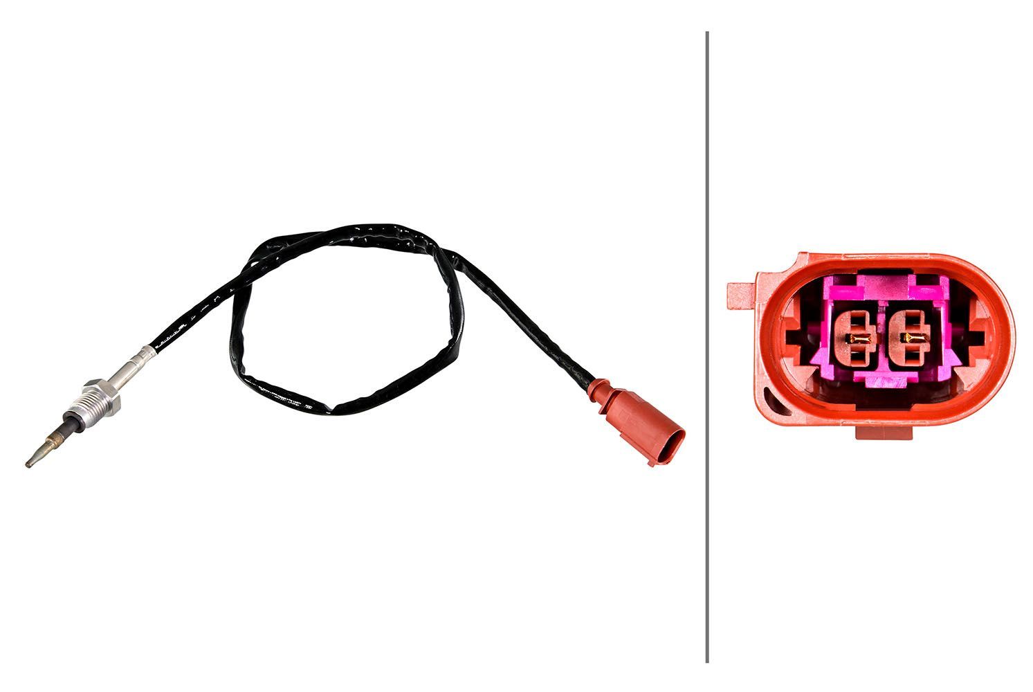 Jutiklis, išmetamųjų dujų temperatūra HELLA 6PT 358 226-321