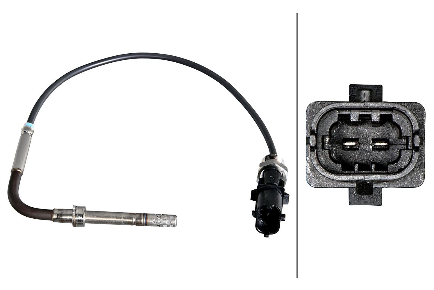 Jutiklis, išmetamųjų dujų temperatūra HELLA 6PT 358 226-361