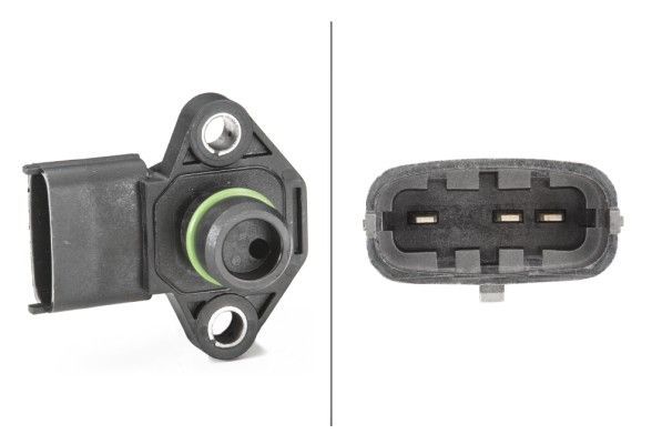 Jutiklis, įsiurbimo kolektoriaus slėgis HELLA 6PP 013 112-231