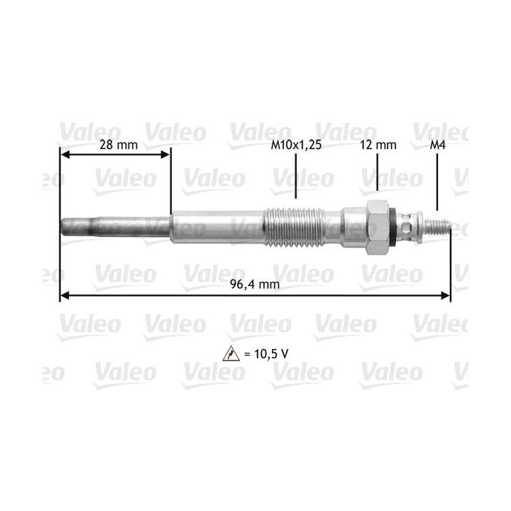 Kaitinimo žvakė VALEO 345209