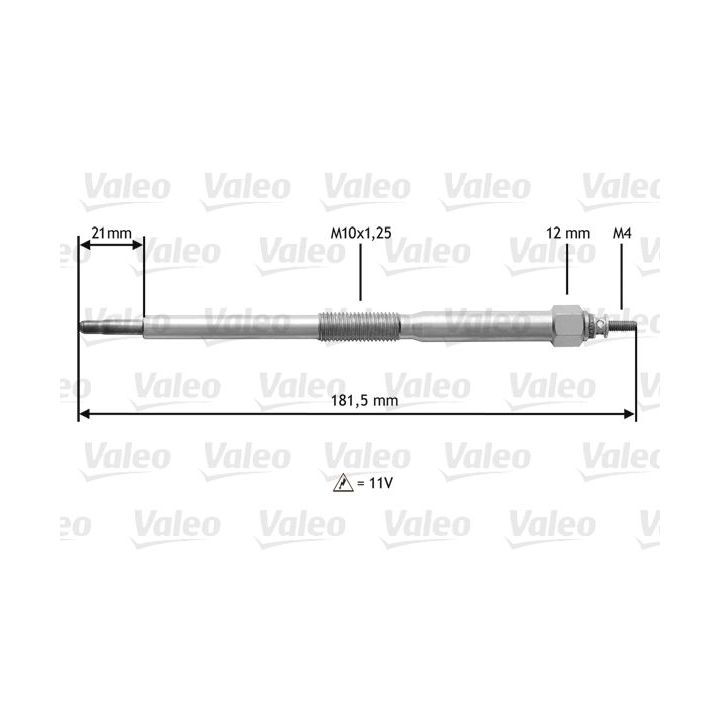 Kaitinimo žvakė VALEO 345220