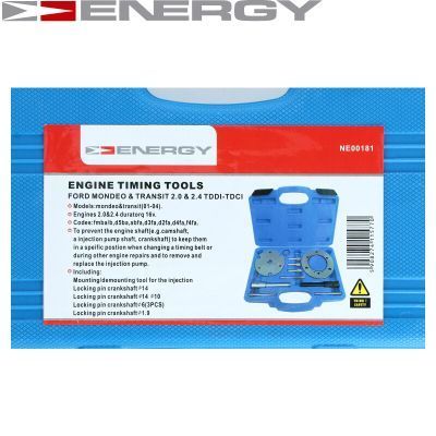 Reguliavimo įrankių rinkinys, veleno nustatymo įrankiai ENERGY NE00181