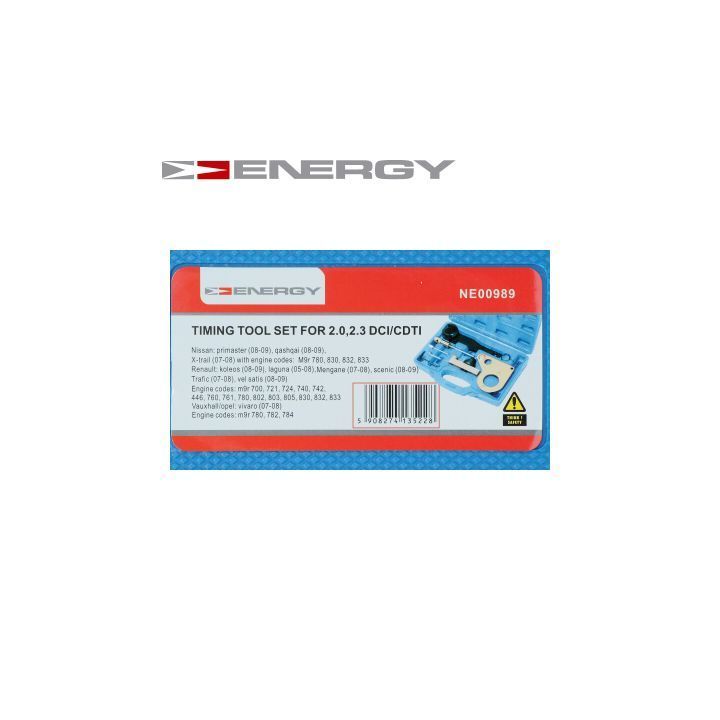 Reguliavimo įrankių rinkinys, veleno nustatymo įrankiai ENERGY NE00989