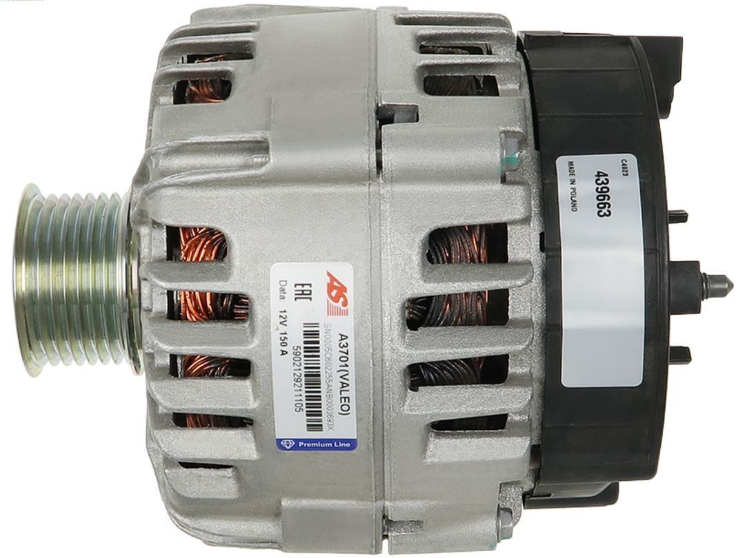 Kintamosios srovės generatorius AS-PL A3701(VALEO)