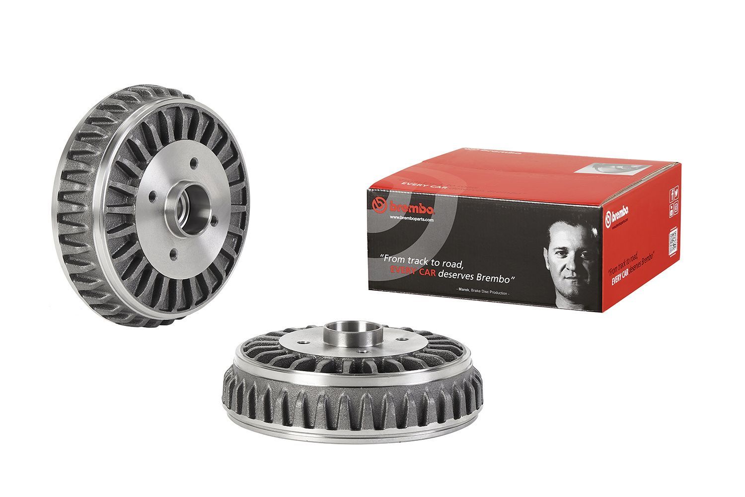 Stabdžių būgnas BREMBO 14.E312.50