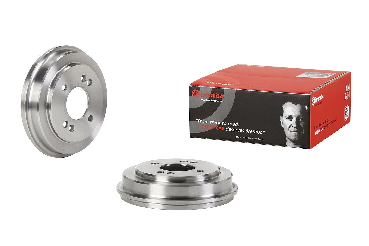 Stabdžių būgnas BREMBO 14.E968.10