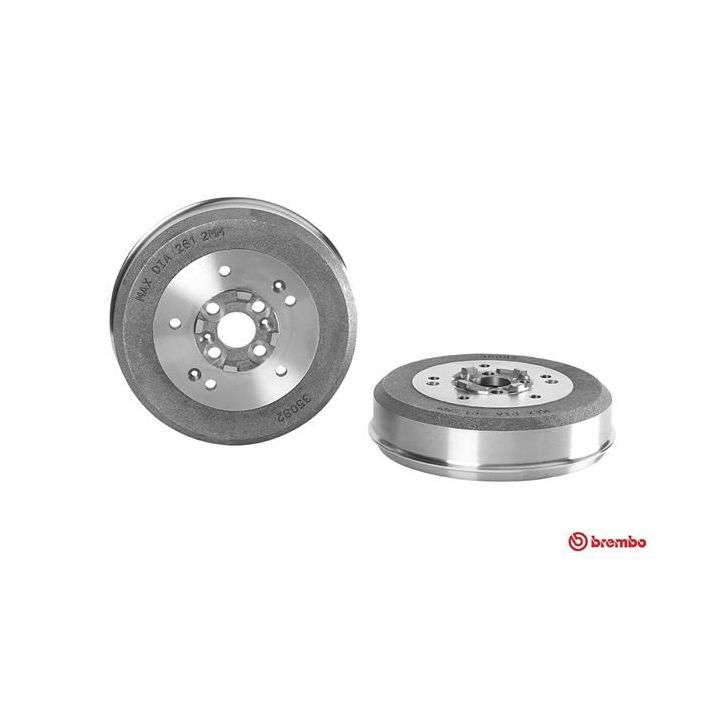 Stabdžių būgnas BREMBO 14.C016.10