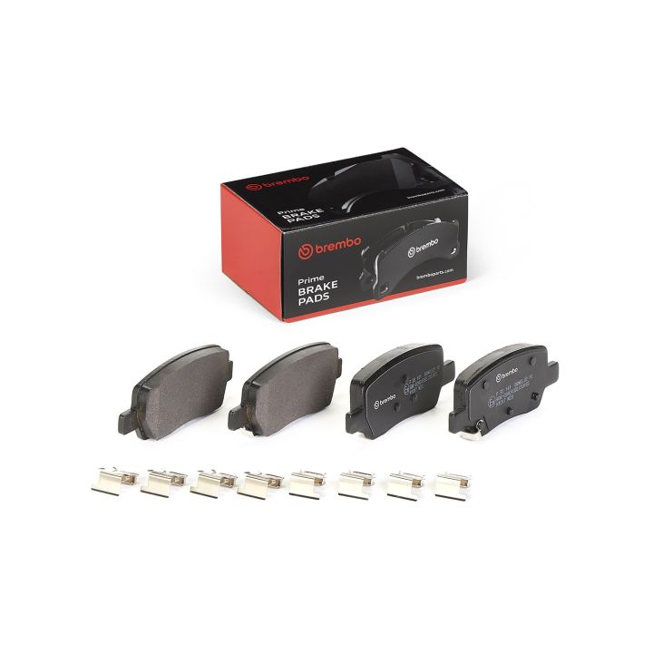 Stabdžių trinkelių rinkinys, diskinis stabdys BREMBO P 30 141