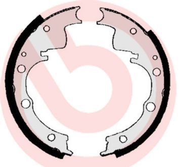 Stabdžių trinkelių komplektas BREMBO S A6 502