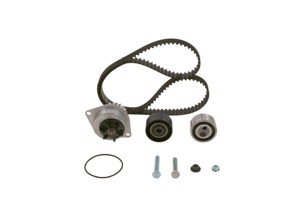 Vandens siurblio ir paskirstymo diržo komplektas BOSCH 1 987 948 897