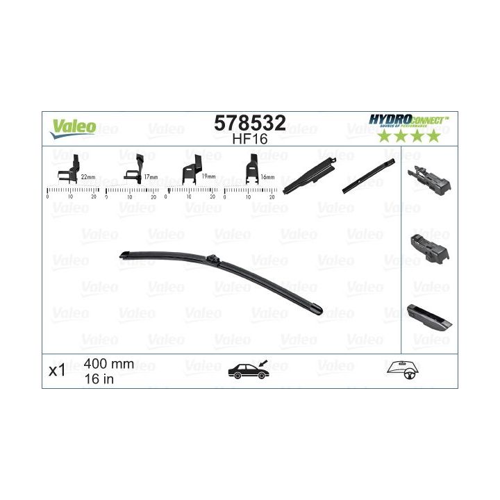 Valytuvai VALEO 578532