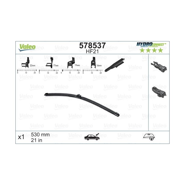 Valytuvai VALEO 578537